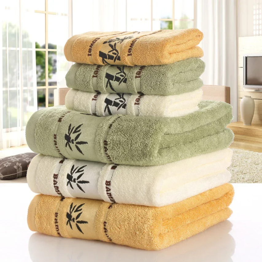 Cloth Face Mask Washable - Bamboevezel Handdoeken Set Thuis Badhanddoeken voor