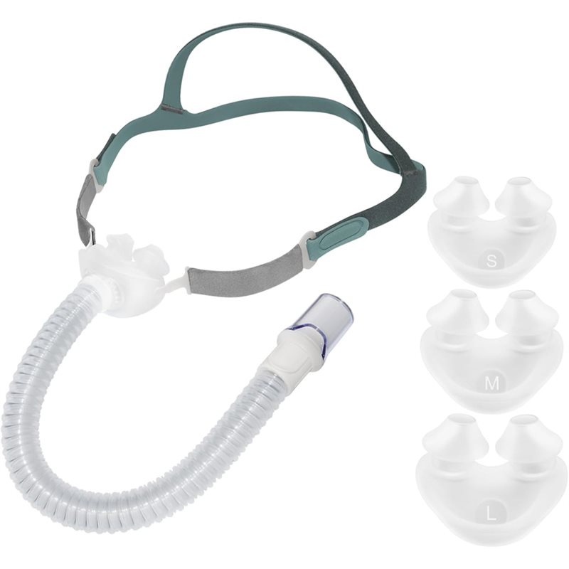 Silicone Mask Bracket - CPAP-masker met slang inbegrepen 1 set