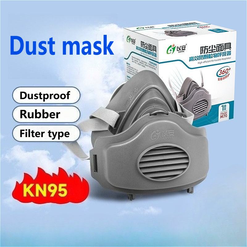 Kn95 Respirator Mask - Half gezicht stofmasker stofmasker stofdicht werkveiligheid