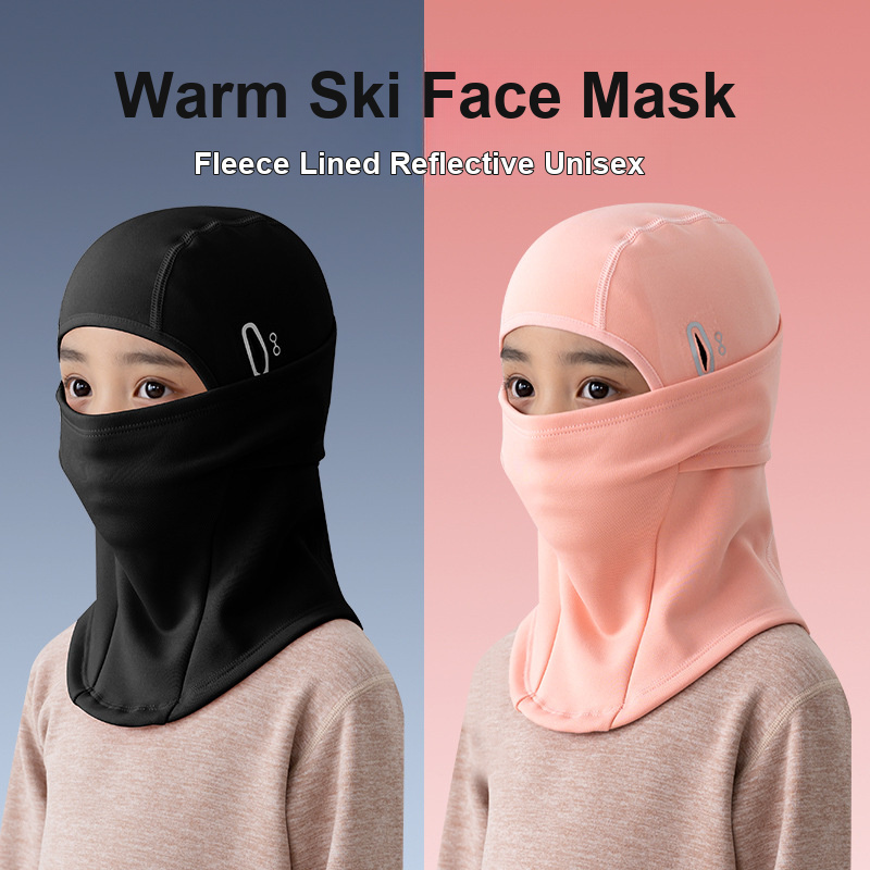 Kids Face Mask - Balaclava-hoed voor kinderen Winddicht Koudbestendig Thermisch
