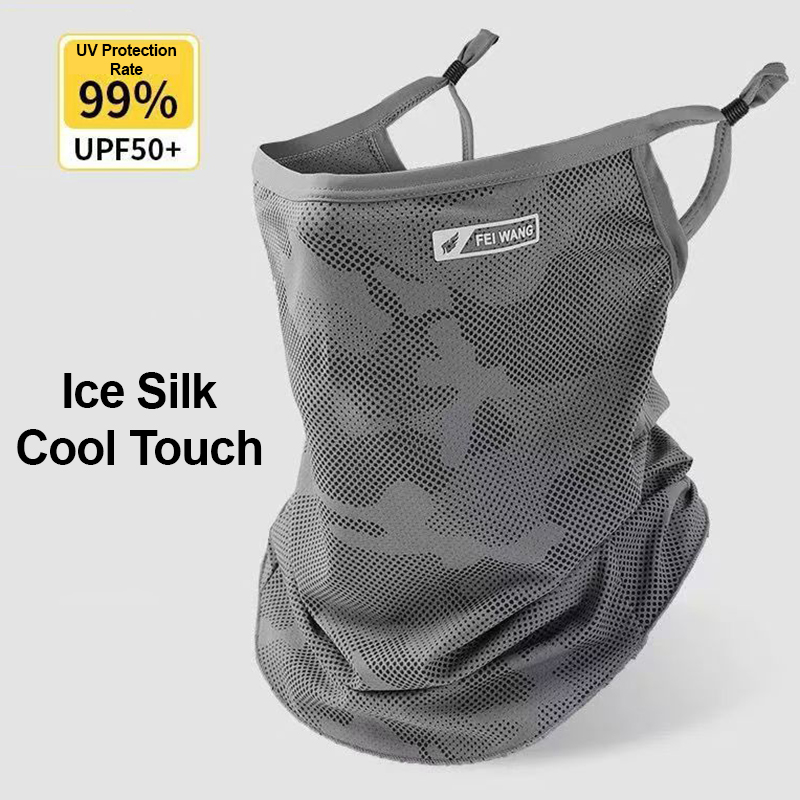 Sports Mask Breathable - Nekgaiter UV-bescherming Gezichtsmasker IJszijde Unisex gezichtsbedekking