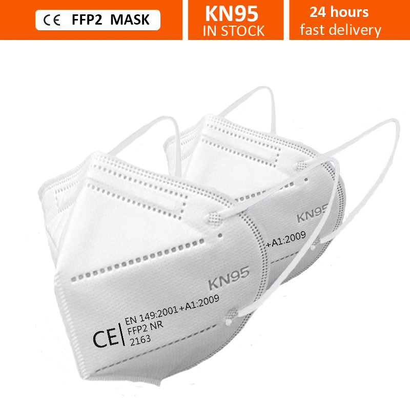 Kn95 Respirator Mask - FFP2 KN95-masker 5-laags beschermingsmasker Veiligheidsmasker Beschermend