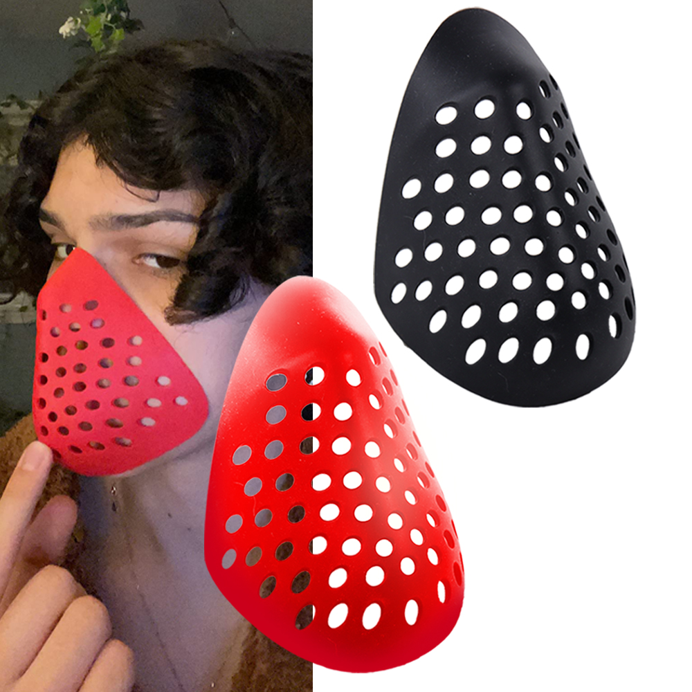 Silicone Mask Bracket - Halfgelaatsbeugel Siliconen Masker Cosplay Ourdoor Fietsen