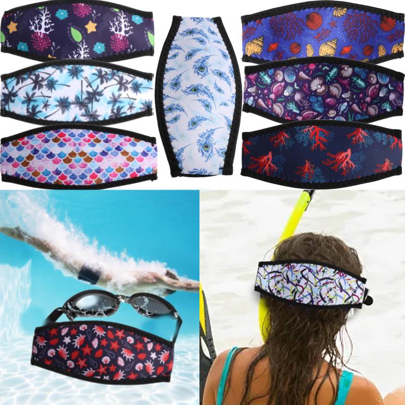 Mask Lanyard Adjustable - Duikband Cover Maskerriemen Snorkel Hoofdband Elastiek