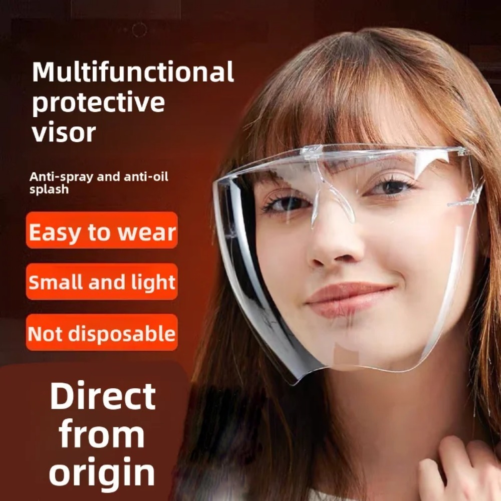 Anti Pollution Mask - Volledig transparant masker met hoge definitie,