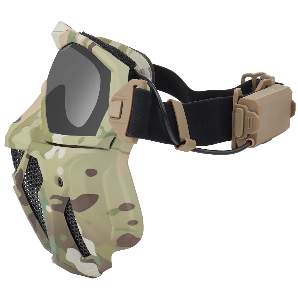 Anti Pollution Mask - Tactisch Airsoft Paintball gezichtsmasker met ventilator