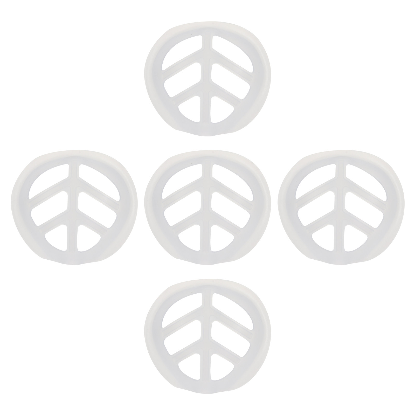 Silicone Mask Bracket - 5-delige maskerbeugel, ruimteondersteuning voor dagelijks gebruik,
