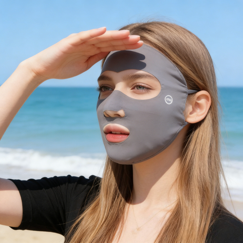Sports Mask Breathable - Zomer Volledig Gezicht Zonnebeschermingsmasker voor Vrouwen,