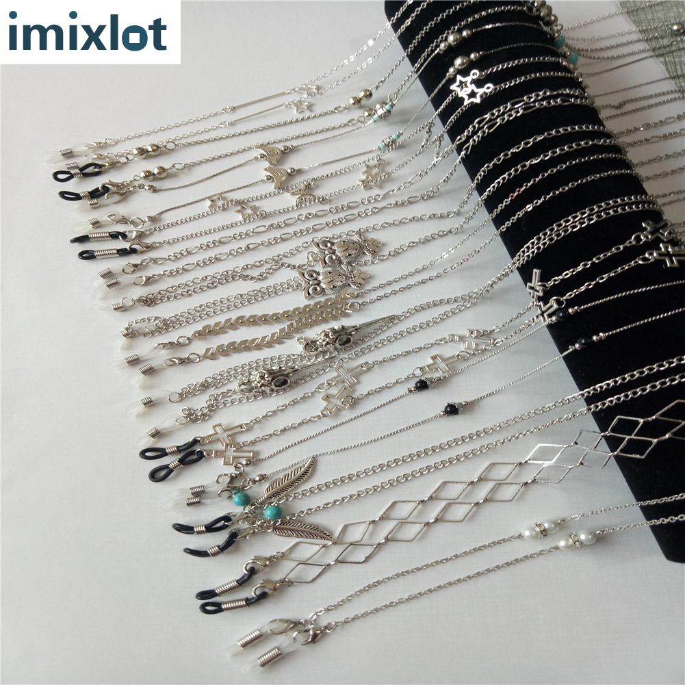 Mask Chain Holder - 2021 Vintage Mode Zilveren Kleur Zonnebril