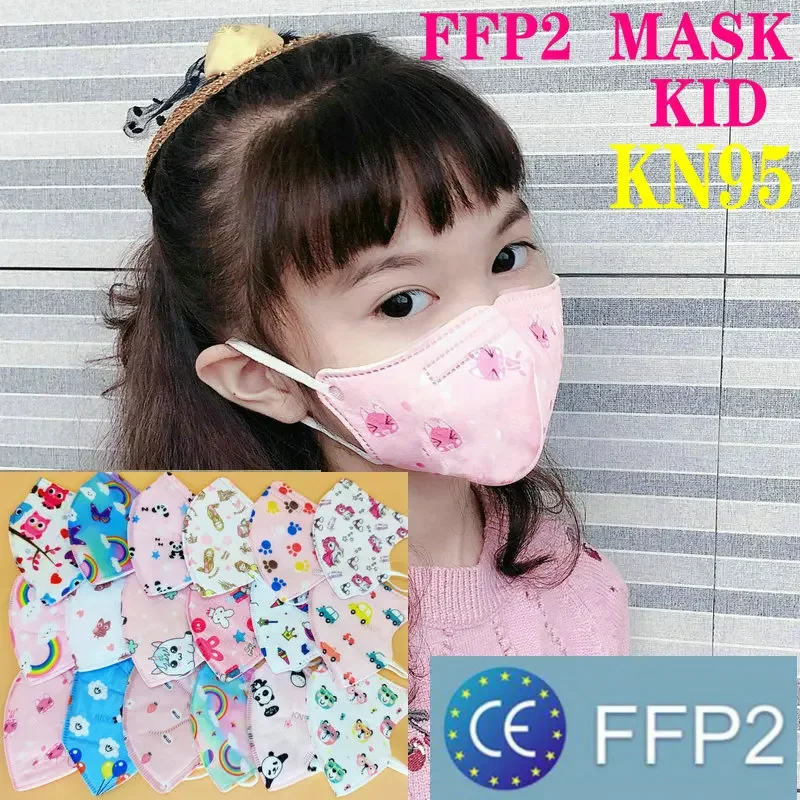 Kn95 Respirator Mask - FFP2 CE Masker KN95 Kind Kinderen