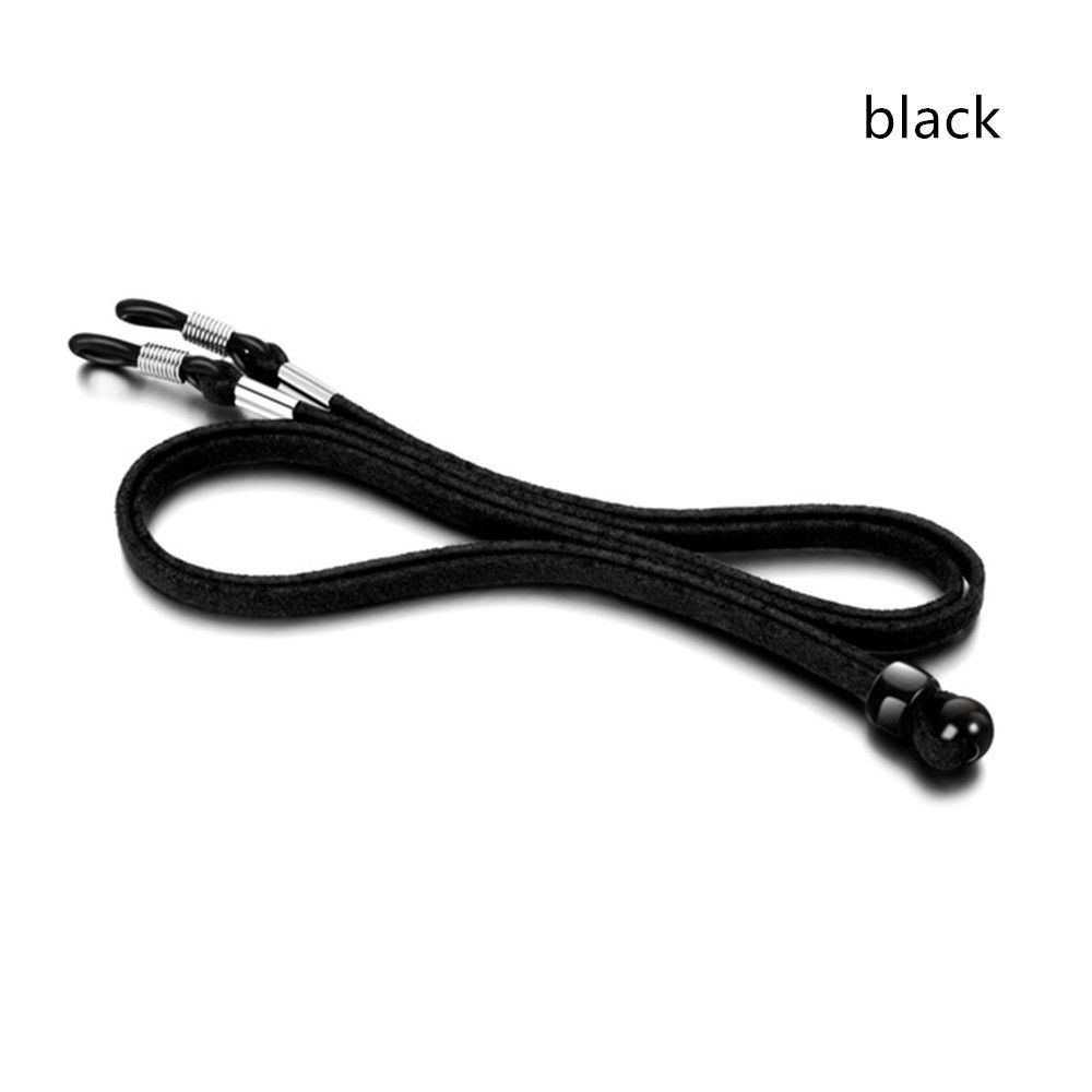 Mask Lanyard Adjustable - Mode elastische lederen maskerkoordjes anti-verlies leesbrilketting