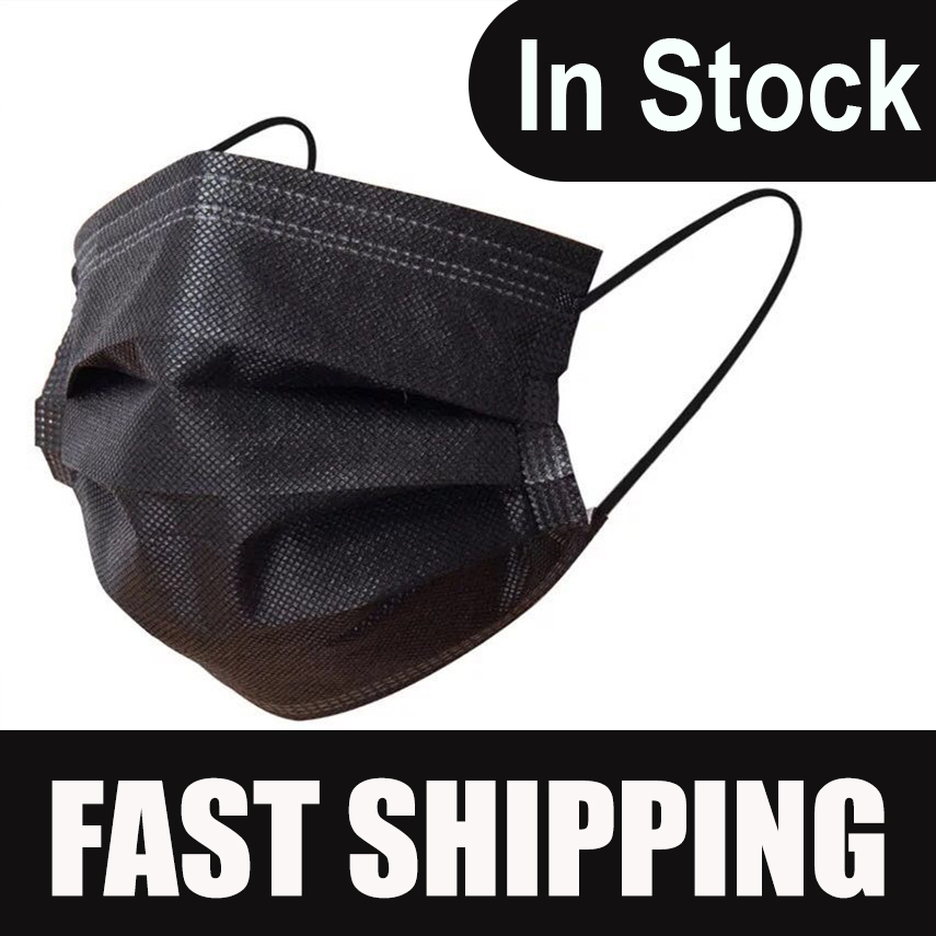 Disposable Surgical Mask - Zwart Gezicht Masker Mond Cover Bescherm