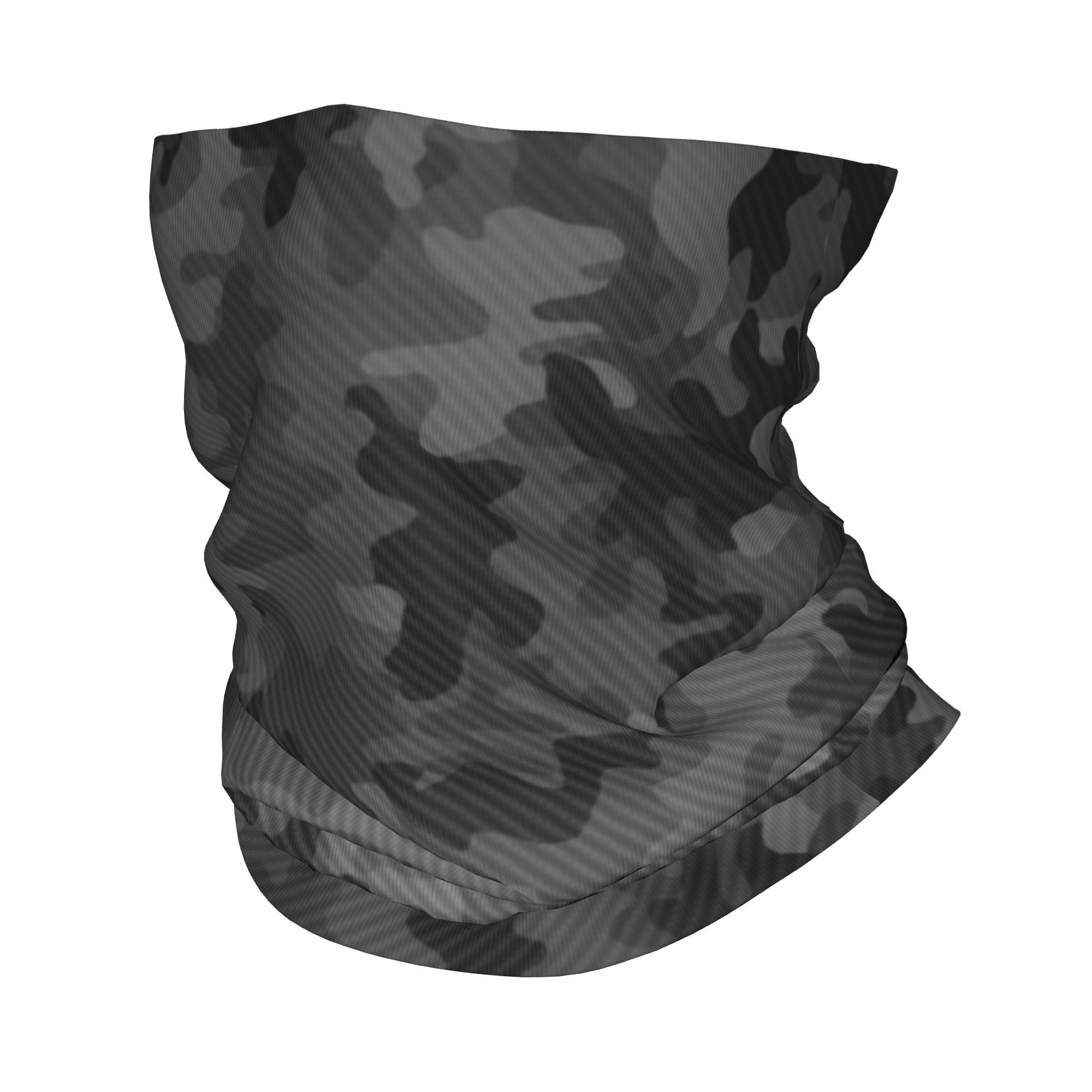 Neck Gaiter Face Cover - Custom Carbon Camo Bandana Halsbeenkap UV-bescherming