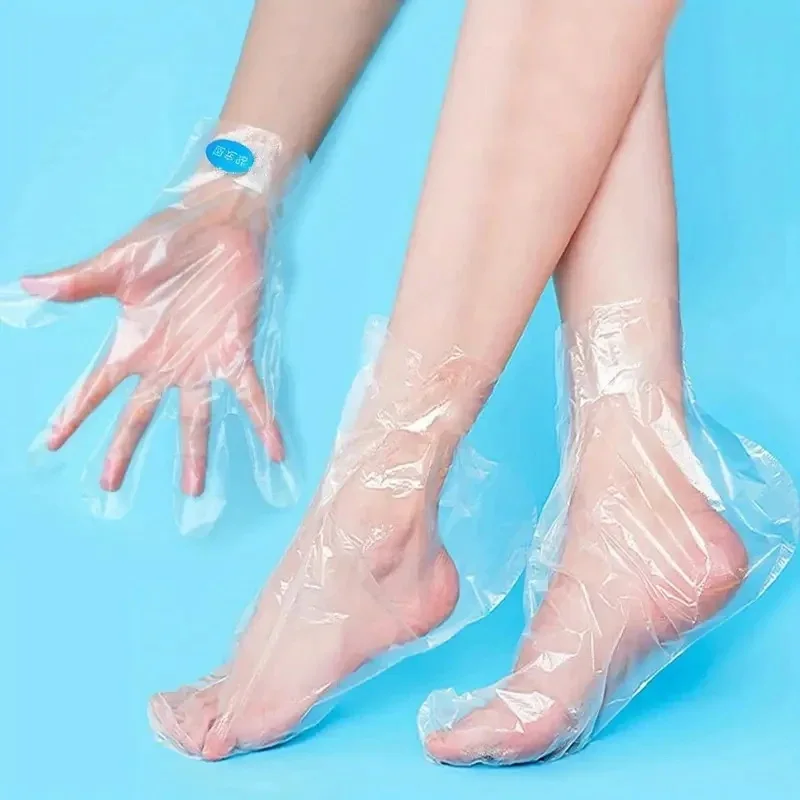 Disposable Mask Blue - Dikke wegwerp hand- en voetmasker multifunctionele