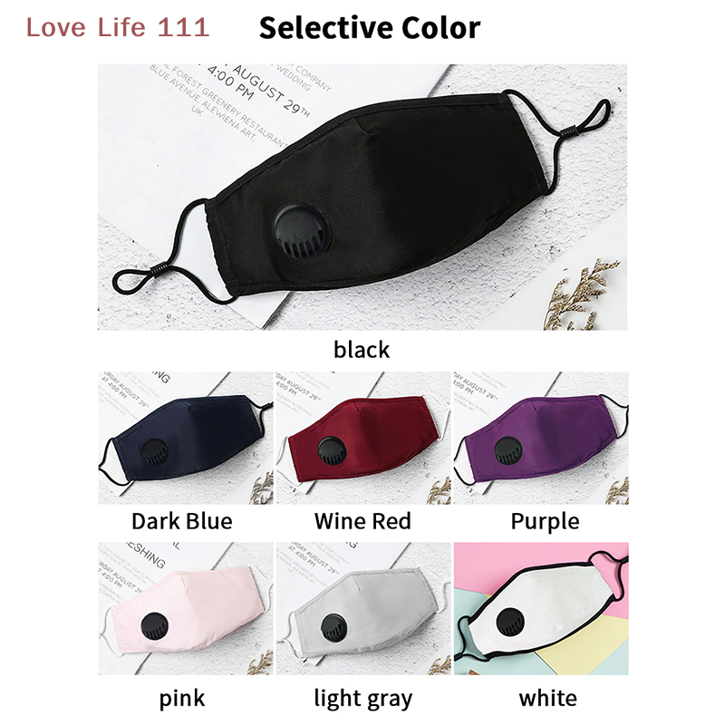 Anti Pollution Mask - Anti-vervuiling PM2.5 stofmaskers Wasbaar en herbruikbaar