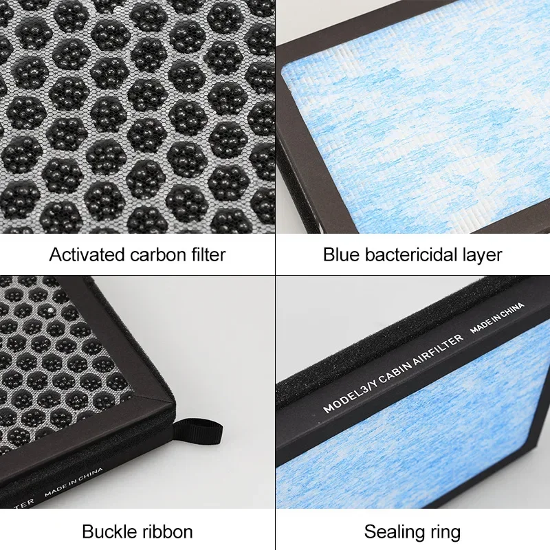 Voor Tesla Model 3 Y Juniper 2 - Filter Replacement N95 recensie en prijs