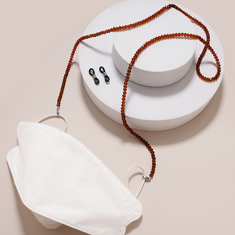 Kristallen glazen ketting voor - Mask Chain Holder recensie en prijs