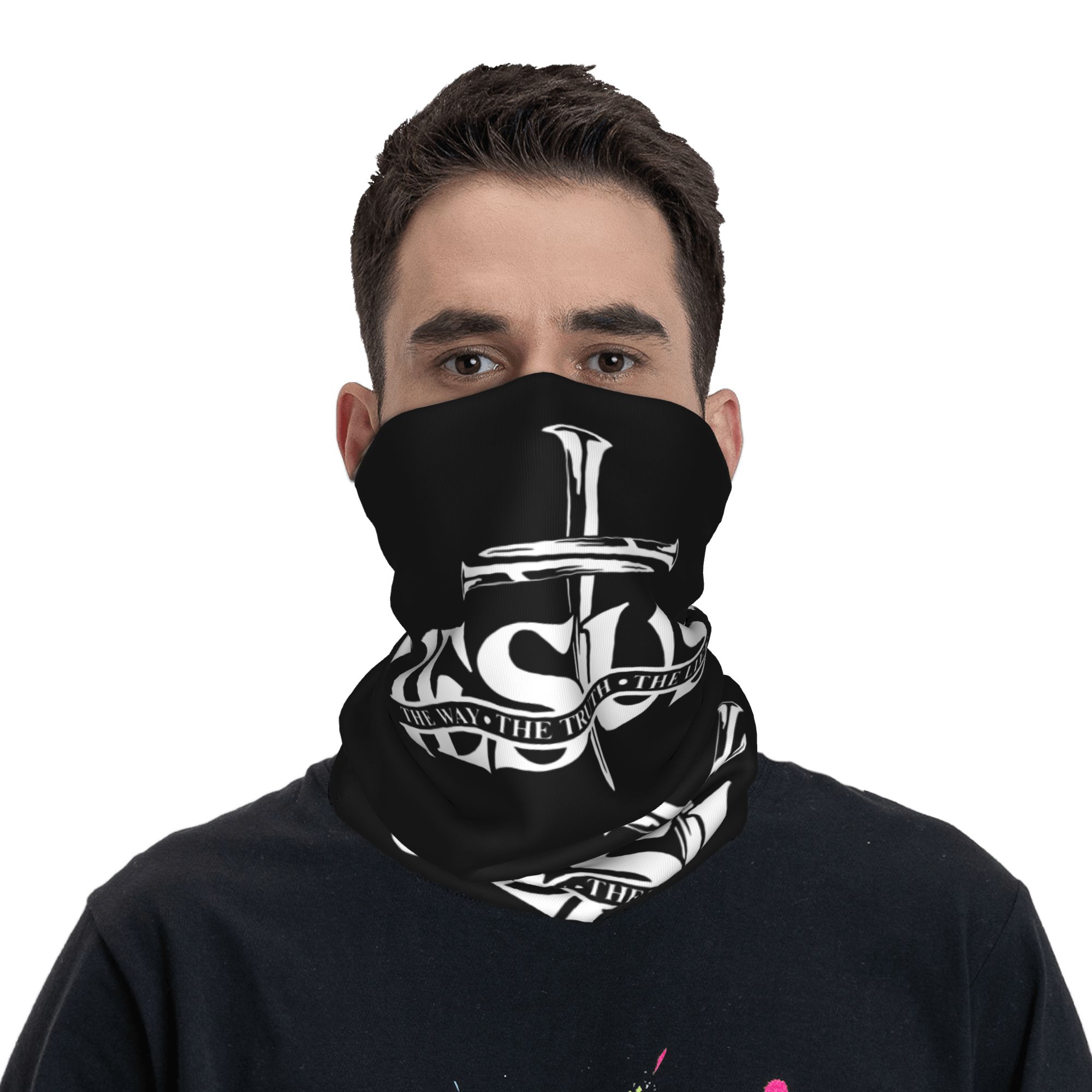 Aangepaste Jesus The Way The T - Neck Gaiter Face Cover recensie en prijs
