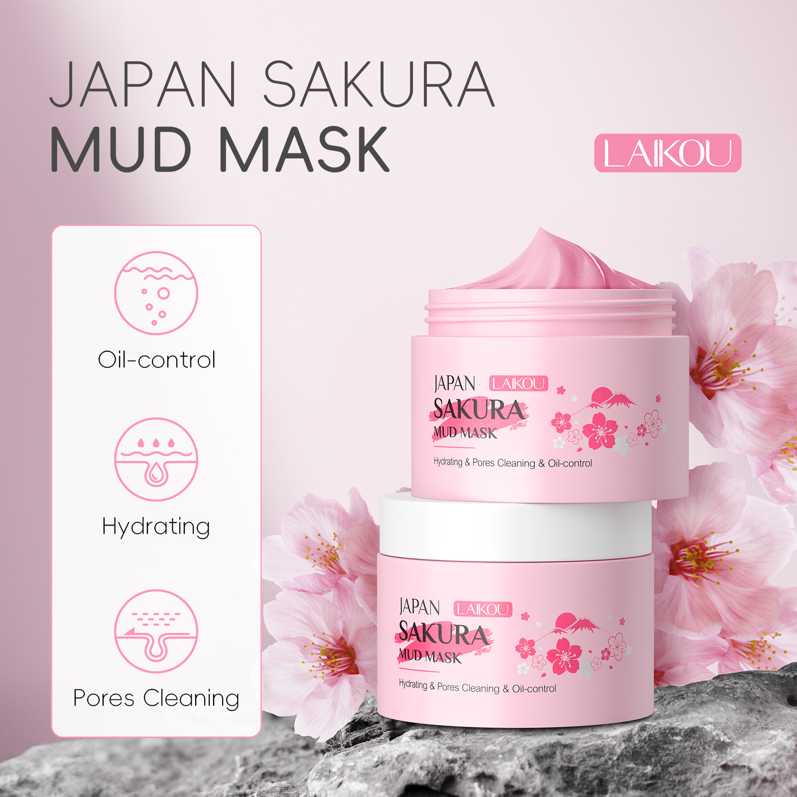 LAIKOU Sakura Kleimasker 25g/9 - Dust Mask Construction recensie en prijs