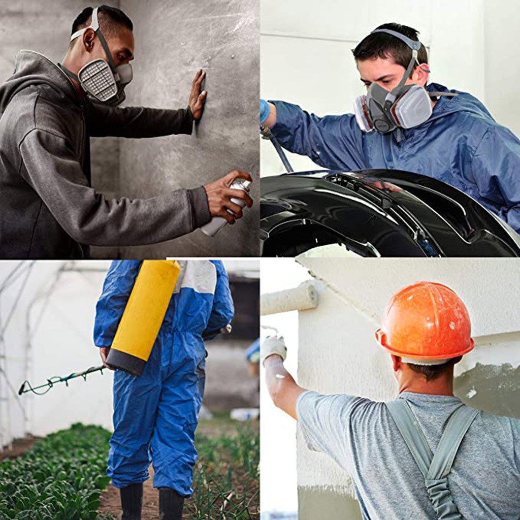 Gezichtsstofmasker Industrieel - Respirator Half Face recensie en prijs