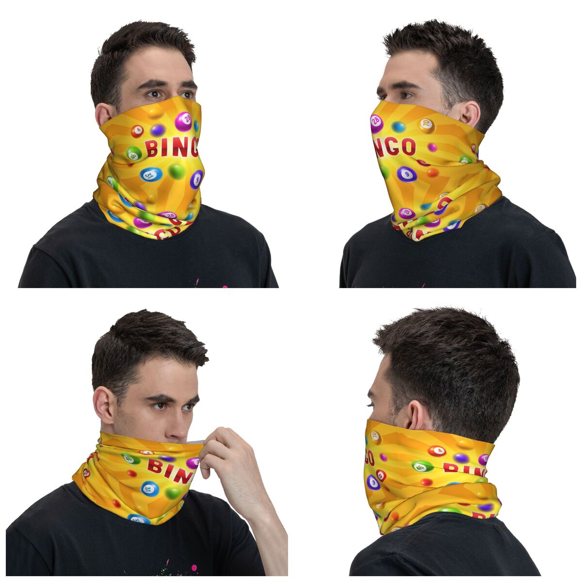 Custom Hot Game Bingo Bandana  - Neck Gaiter Face Cover recensie en prijs
