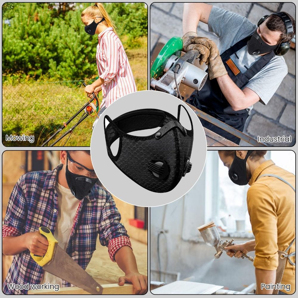 Ademend ergonomisch stofmasker - Dust Mask Construction recensie en prijs