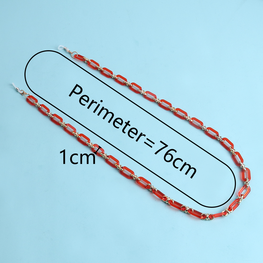 Kleurrijke Transparante Link A - Mask Chain Holder recensie en prijs