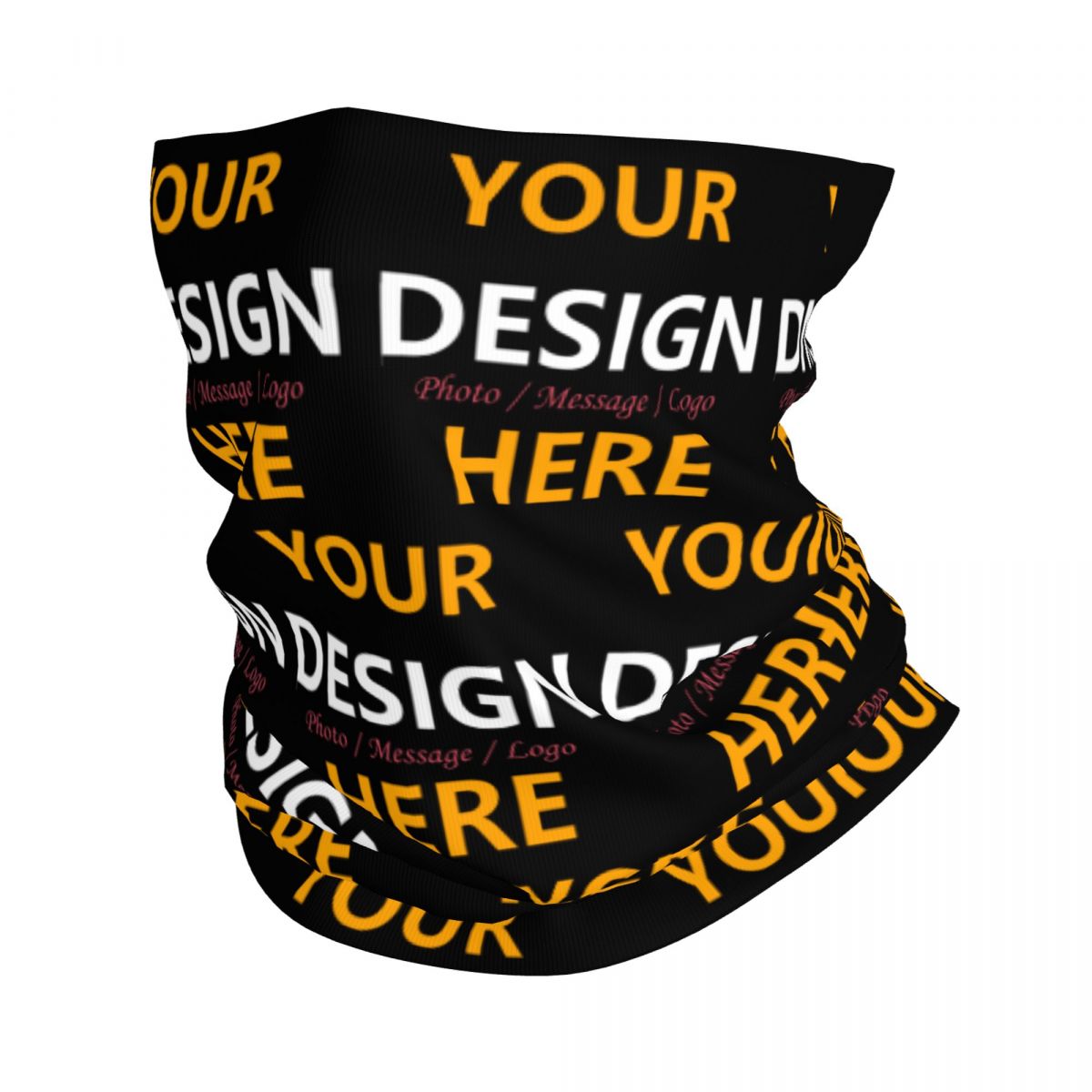 Aangepaste uw ontwerp hier Ban - Neck Gaiter Face Cover recensie en prijs