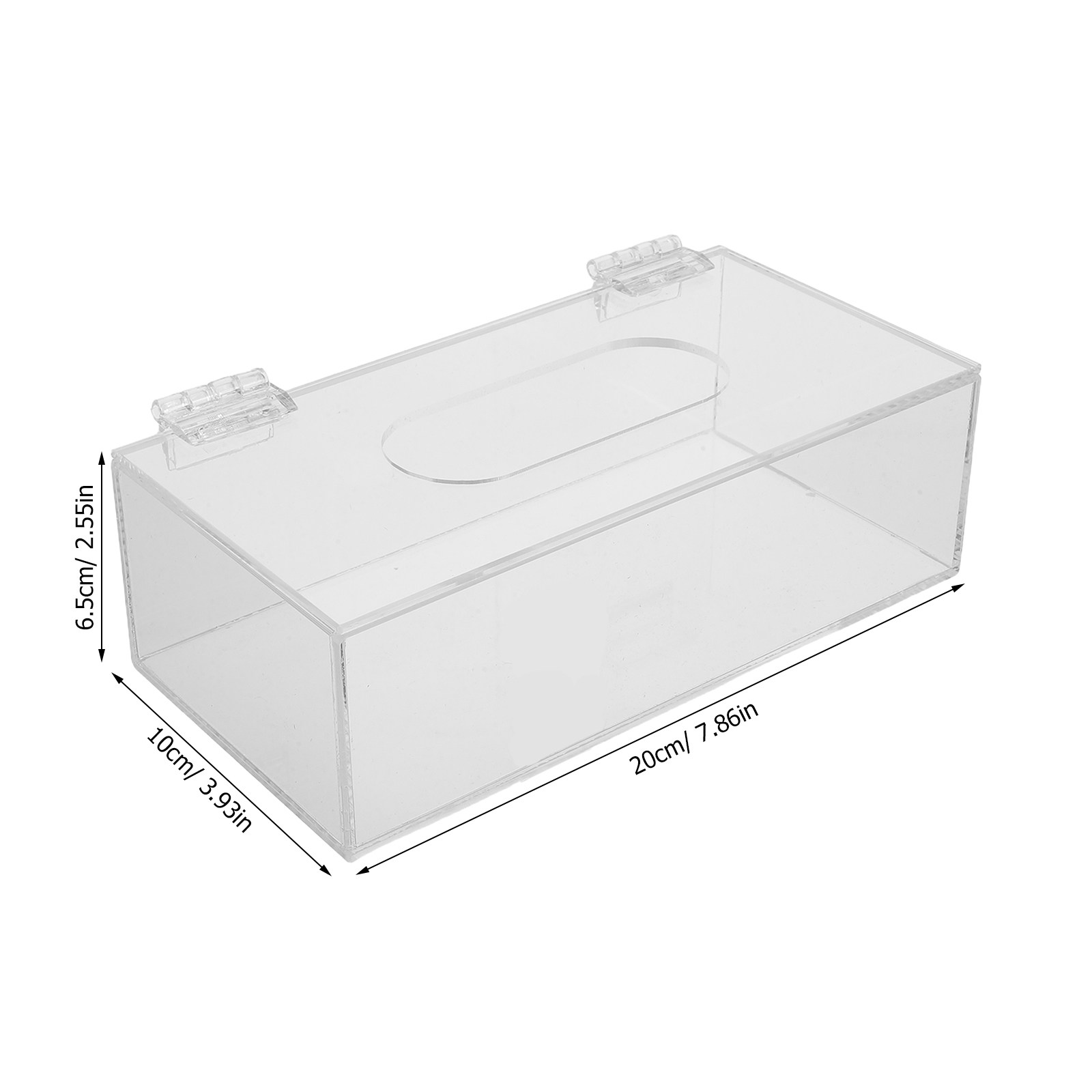 Doorzichtige acryl gezichtsmas - Face Mask Storage Box recensie en prijs