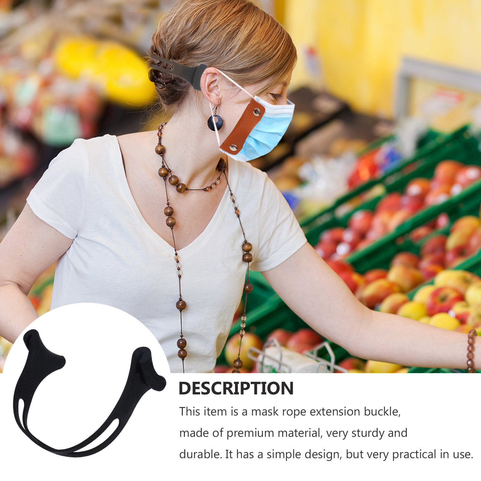 3 stuks professionele silicone - Mask Ear Saver Strap recensie en prijs