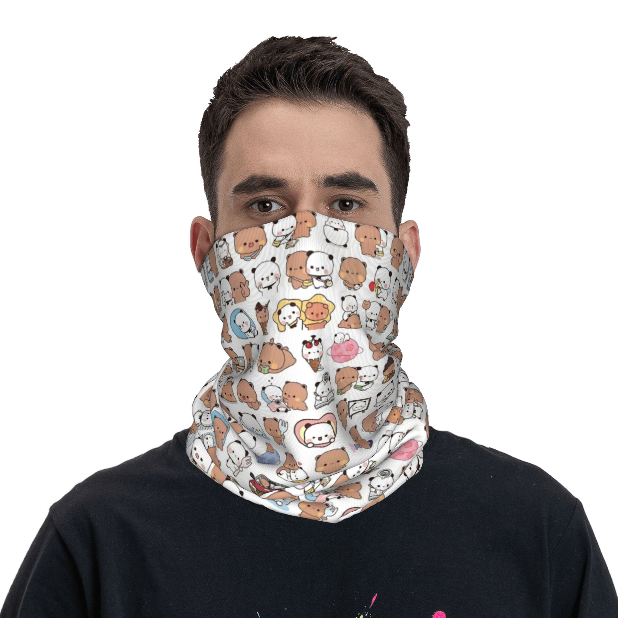 Custom Beer Cartoon Perzik En  - Neck Gaiter Face Cover recensie en prijs