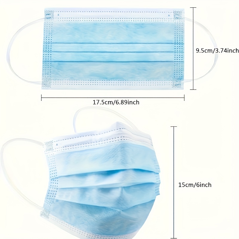 Snelle levering! 300 stuks dik - Disposable Mask Blue recensie en prijs