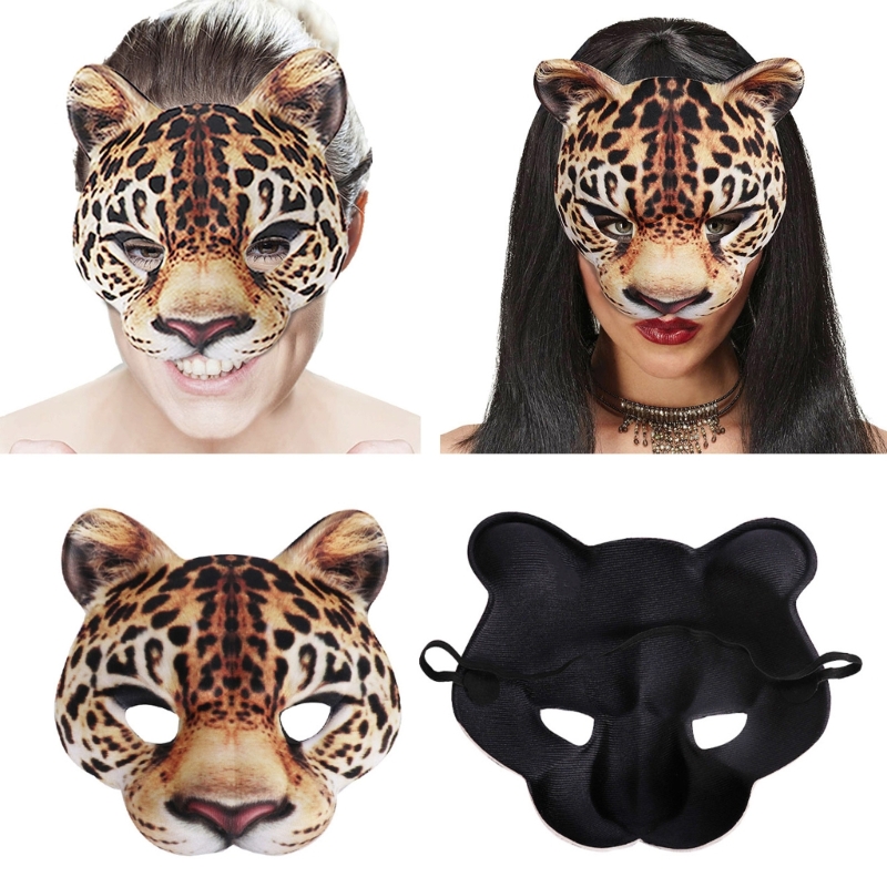 Luipaardmasker Feestmasker Aan - Respirator Half Face recensie en prijs
