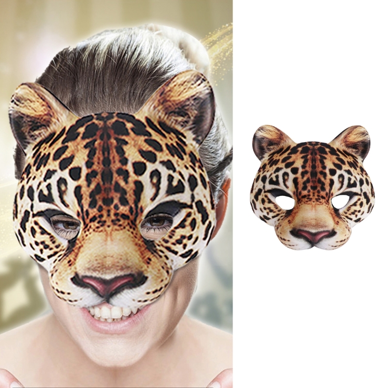 Luipaardmasker Feestmasker Aan - Respirator Half Face recensie en prijs