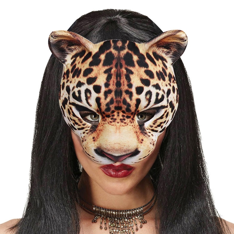 Luipaardmasker Feestmasker Aan - Respirator Half Face recensie en prijs
