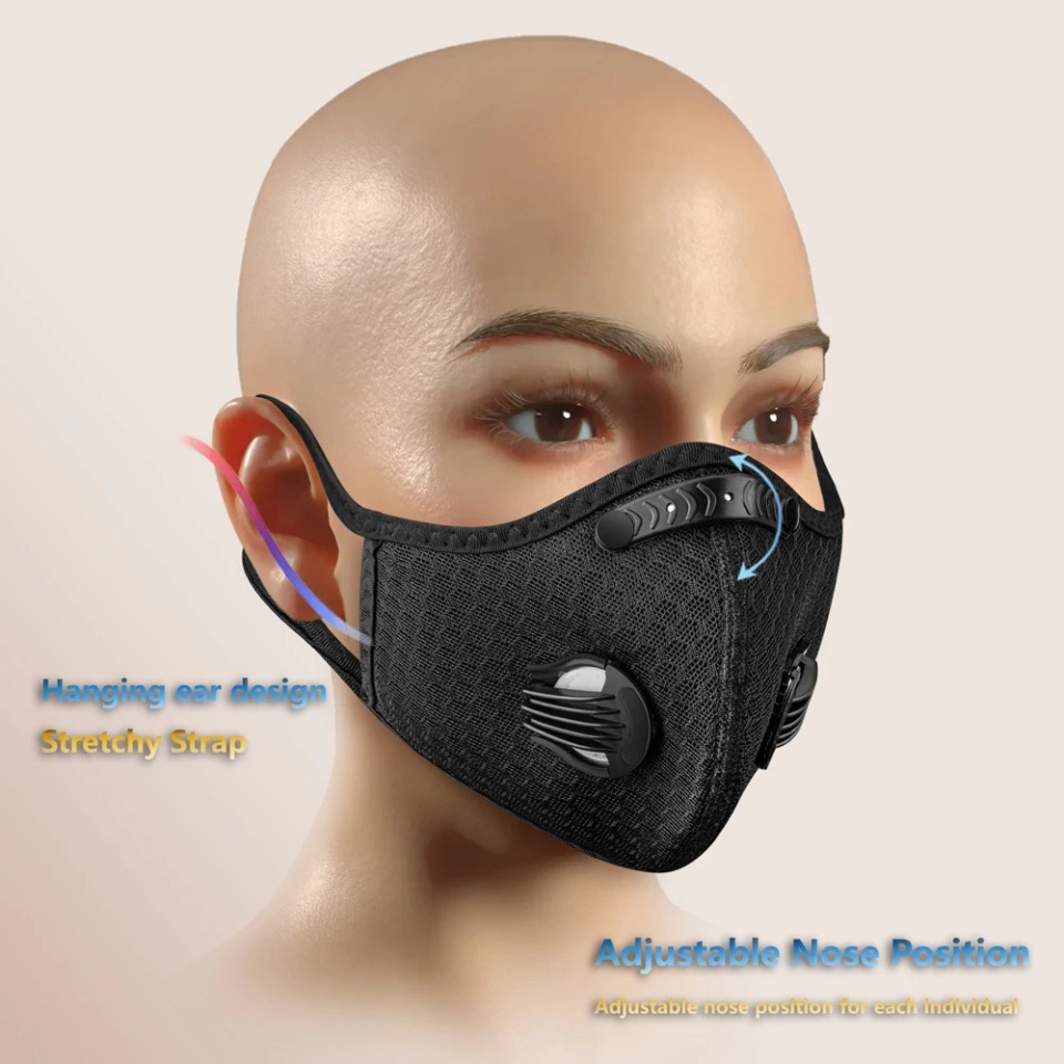 1 STKS Fietsmasker met actief  - Dust Mask Construction recensie en prijs