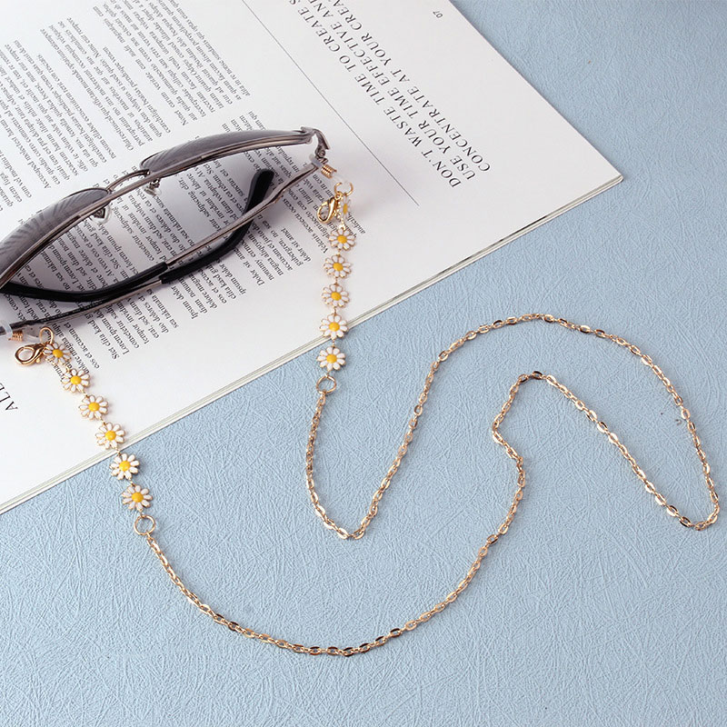 Stijlvolle bloemen brilketting - Mask Chain Holder recensie en prijs