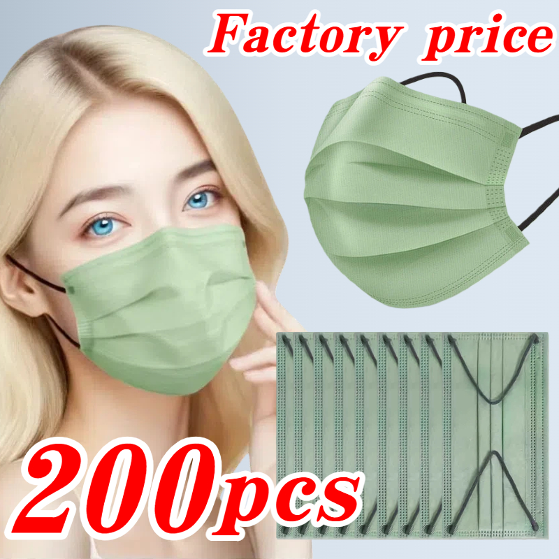 200 stuks verdikte theegroene  - Kids Face Mask recensie en prijs