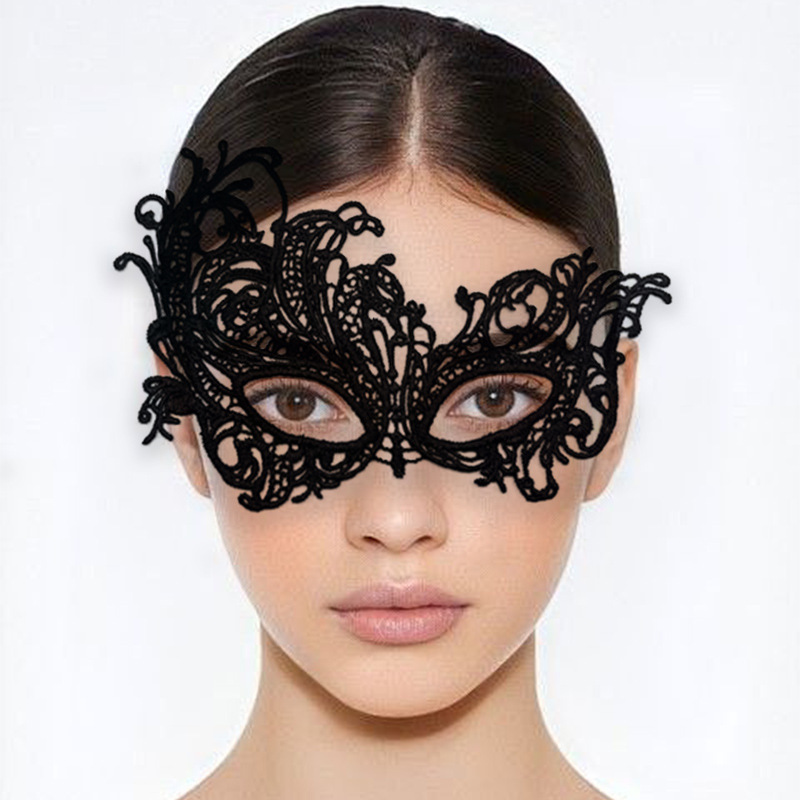 Sexy Vrouwen Kant Holle Masker - Respirator Half Face recensie en prijs