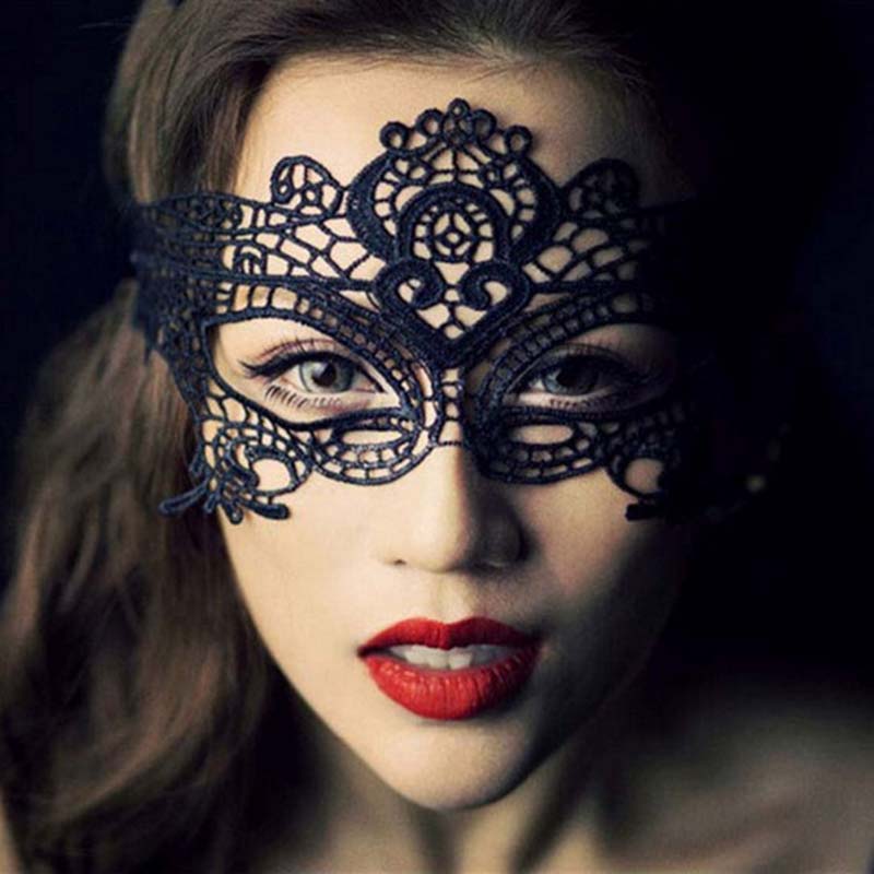 Sexy Vrouwen Kant Holle Masker - Respirator Half Face recensie en prijs