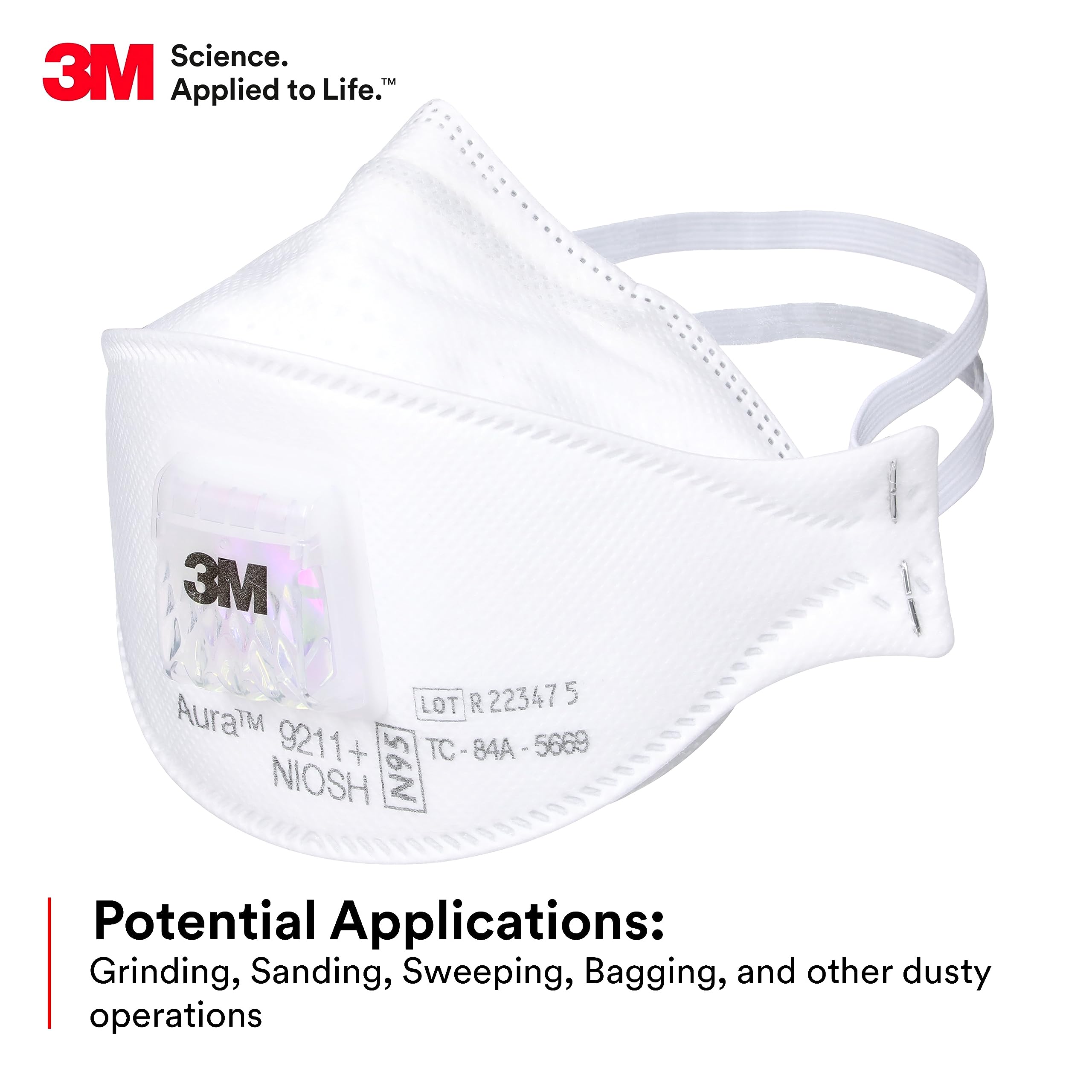 3M Aura 9211+ Deeltjesmasker N - Dust Mask Construction recensie en prijs