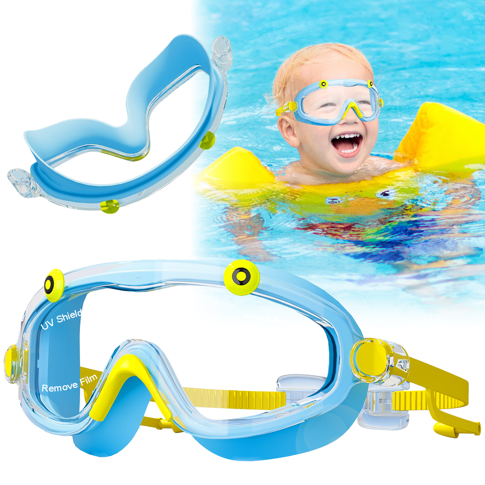 Zwembril voor kinderen Jongens - Silicone Mask Bracket recensie en prijs