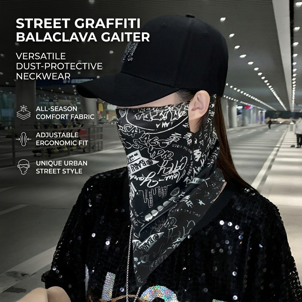 UPF50+ Volledig gezicht zonnem - Sports Mask Breathable recensie en prijs