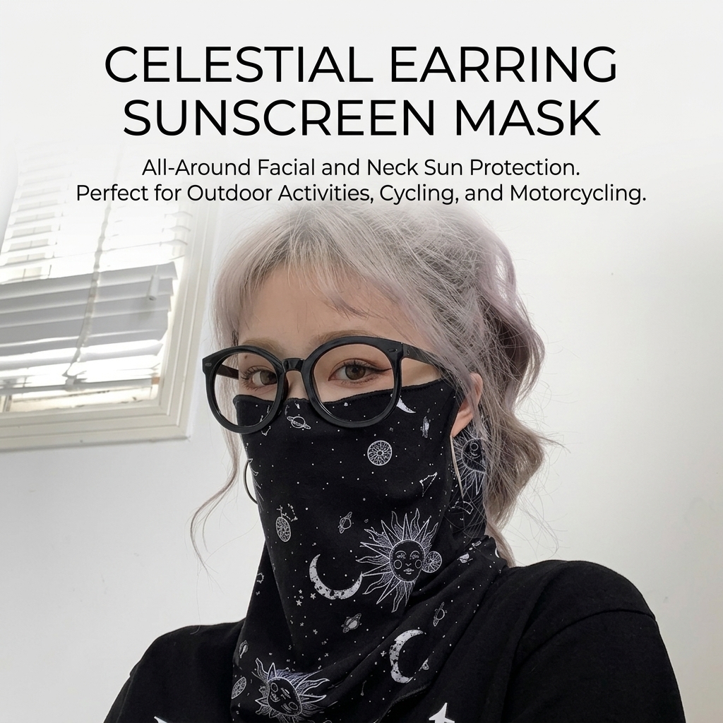 UPF50+ Volledig gezicht zonnem - Sports Mask Breathable recensie en prijs