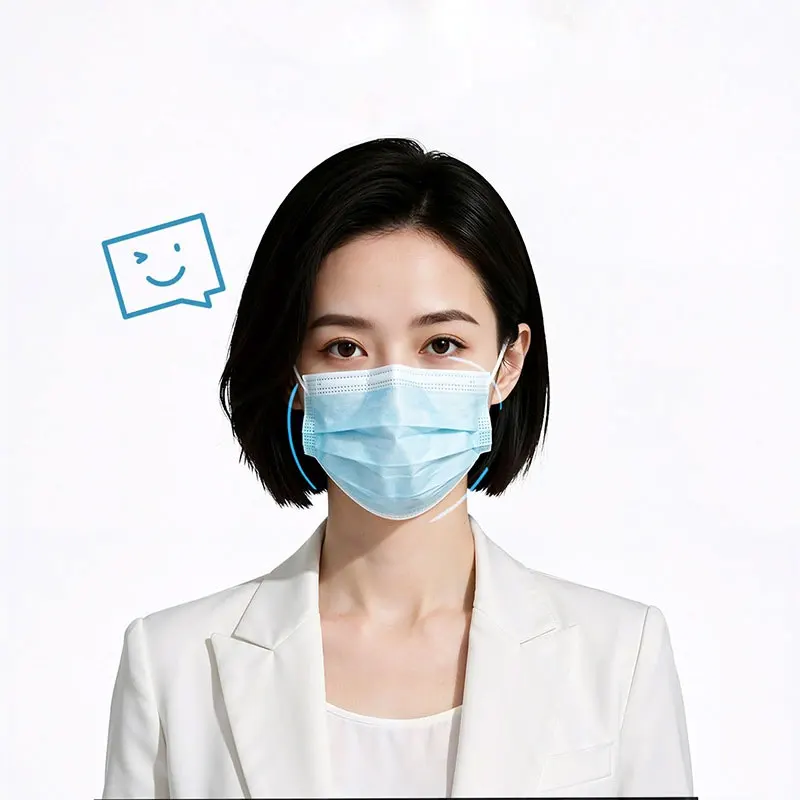 50 stks/100 stks/150 stks Prem - Disposable Mask Blue recensie en prijs