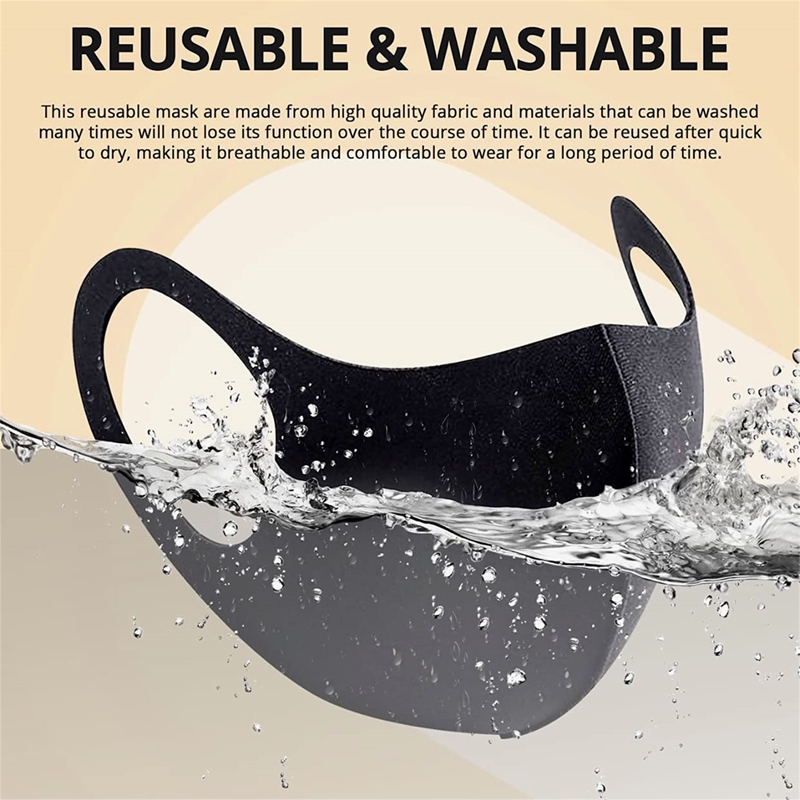 5/10PCS Mode Effen Oorhaakje M - Cloth Face Mask Washable recensie en prijs