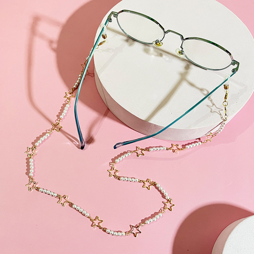 Brillenketting met parels, ket - Mask Chain Holder recensie en prijs