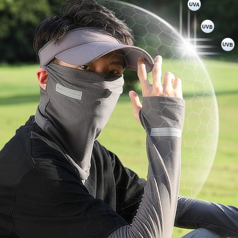 2-delige set zon UV-beschermin - Sports Mask Breathable recensie en prijs