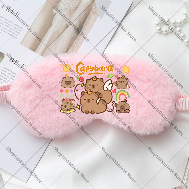 Capybara Meisje Cartoon Slaap  - Kids Face Mask recensie en prijs