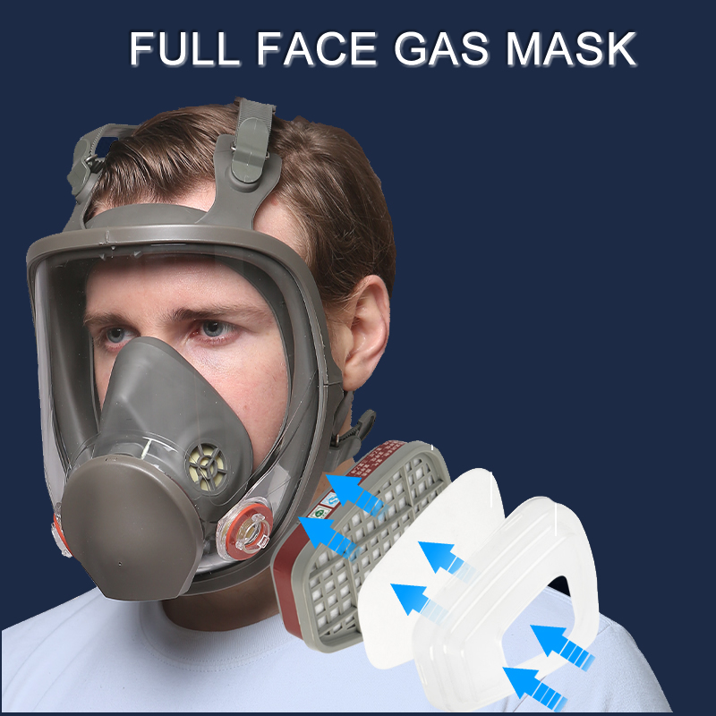 6800 Full Face Gas Respirator  - Dust Mask Construction recensie en prijs